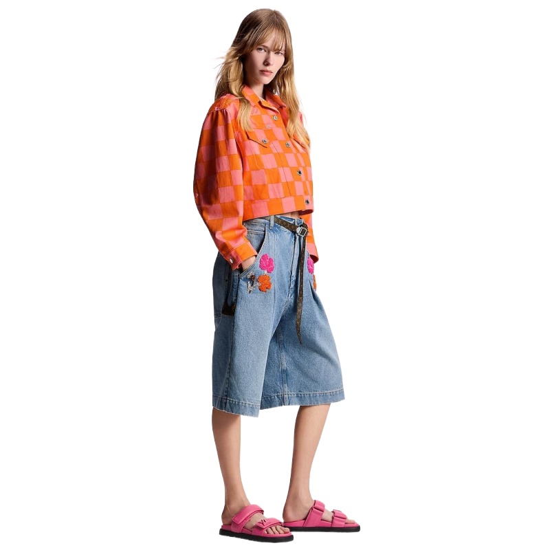 LV Sunset Flat Comfort Mule - Image 3